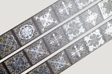 CoraCreaCrafts Gothic Patterns Foil Washi Tape