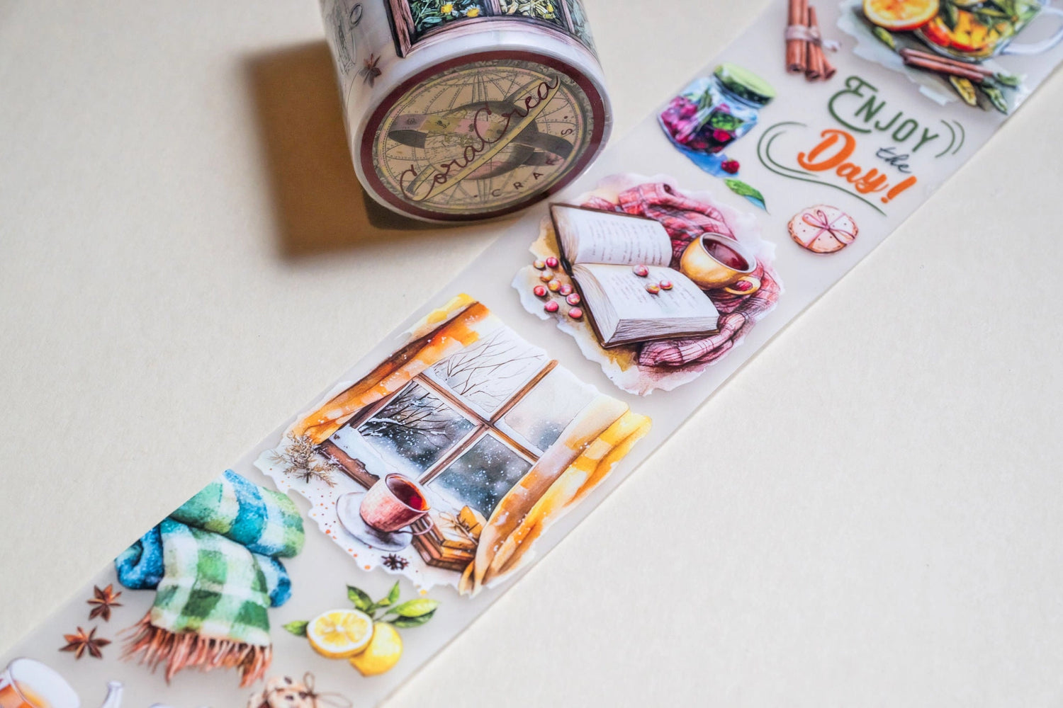 CoraCreaCrafts Tea Lover PET Tape