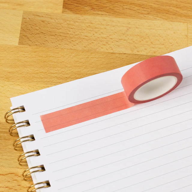 Our washi tape is made for paper lovers, pen pals, and anyone who gets butterflies in the stationery aisle. Perfect for journaling, scrapbooking, decorating envelopes, or adding a personal touch to planners and calendars. It's gentle on paper, easy to tear by hand, and removable without leaving residue, so you can rearrange, redo, and re-stick as needed.