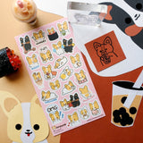 STICKII Corgi Cuties Sticker Sheet