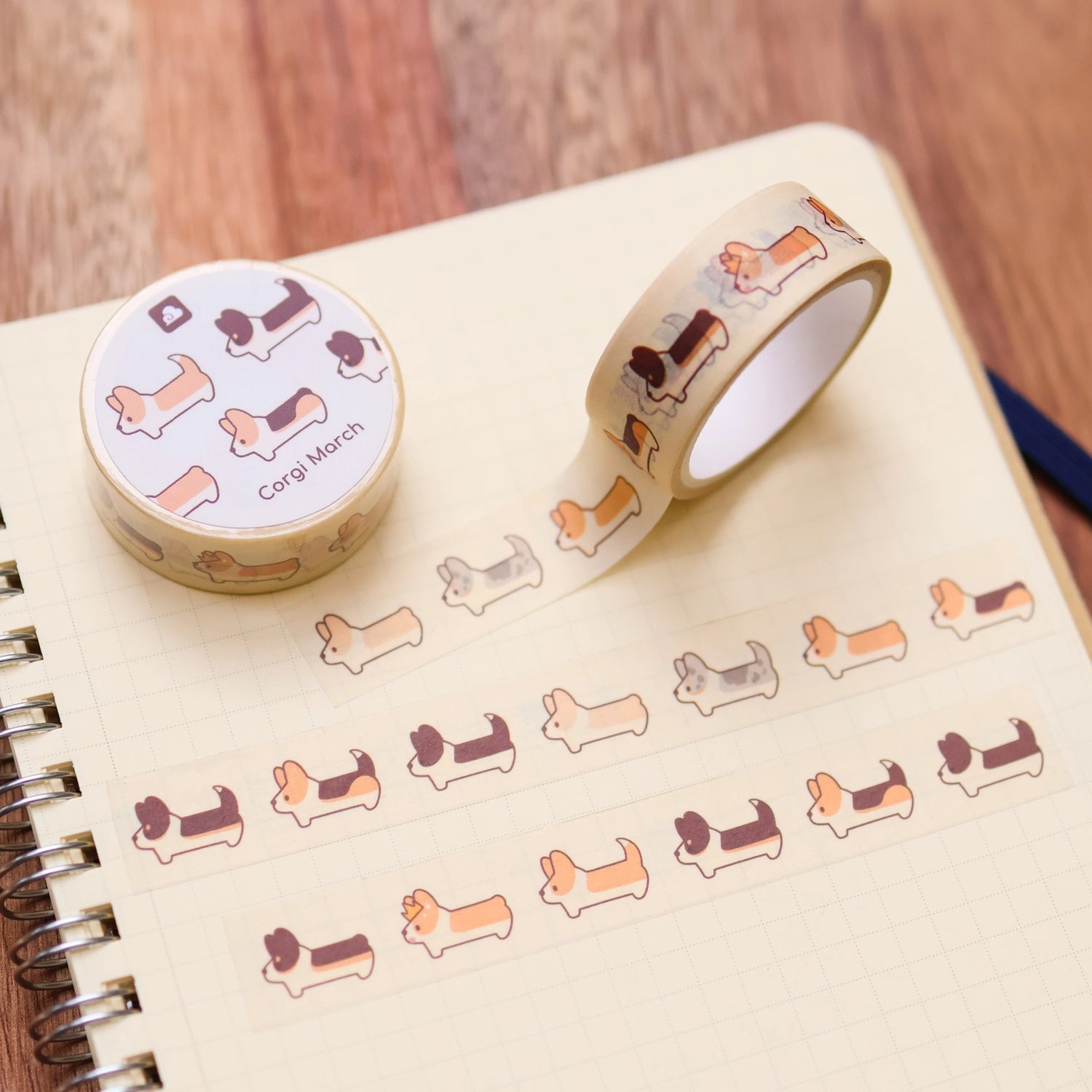Width: 15mm or 0.6 in&nbsp;
Length: 5m or 16 ft&nbsp;
Washi Tape&nbsp;
Matte
Made in China
Designed in San Jose, California
©Thousandskies