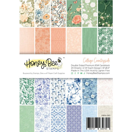 Enhance your cards and paper-crafting projects with our exclusive 6" x 8.5" cardstock pad, showcasing a collection of vintage-inspired chinoiserie and elegant floral designs. This pad includes 24 double-sided sheets, each featuring coordinating patterns printed on premium smooth satin finish 65# cover cardstock for a refined texture. Acid- and lignin-free, it ensures archival quality for lasting creations. Proudly made with care in the USA.