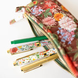 Botanica Paper Co. - Cotton Quilted Pencil Pouch - Russet