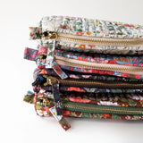Botanica Paper Co. - Cotton Quilted Pencil Pouch - Wild Flowers