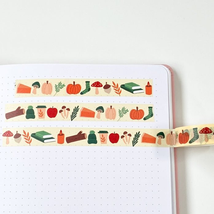 Cozy Autumn Washi Tape