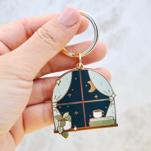 Cozy Night Keychain