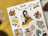 Cozy Winter Sticker Sheet