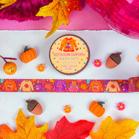 ✦ DETAILS ✦&nbsp;

Size: 15mm width x 10m length&nbsp;
Removable Washi Tape
Slightly Transparent
Features my hand drawn design as a repeat pattern