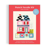 Craft a charming cottage scene with the Cozy Cottage Punch Needle Kit, curated by artist Molly Egan. This all-inclusive kit provides everything required to master punch needle embroidery, featuring a pre-printed design canvas, premium yarn selection, and comprehensive guidance. The inviting cottage imagery evokes warmth and nostalgia, making it an ideal project for textile enthusiasts of all skill levels. Upon completion, your handcrafted piece becomes a distinctive decorative accent that showcases both art