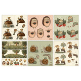 Craft Consortium 3D Decoupage 8"X8" Pad - Amongst The Hedgerow