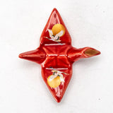 Origami Crane Moon Red Chopstick Rest