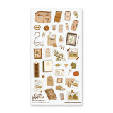 🍂📔 Little treasures for a beautifully creative day! @nicole_josephine’s charming sheet is filled with warm, nature-inspired stationery, from well-loved journals and taped-up photos to leafy keepsakes, tiny trinkets, and cozy desk essentials. This sheet feels like a quiet afternoon spent prettying a planner, documenting little moments, and tucking away memories for later.

Art by: @Nicole.josephine