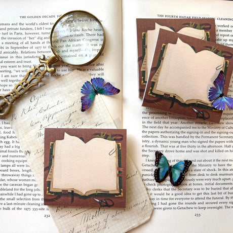 Creeping Moon Sticky Note Botanists Book