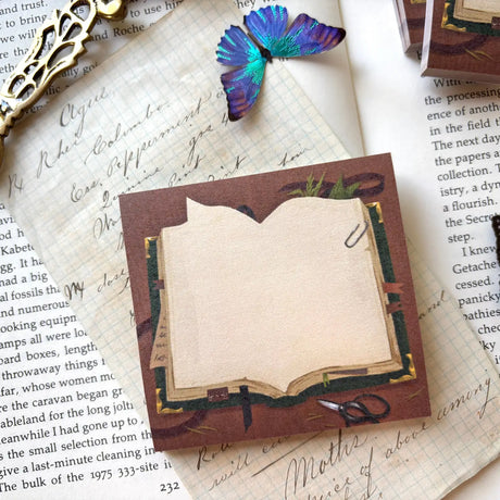 Creeping Moon Sticky Note Botanists Book