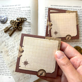 Creeping Moon Sticky Note Cartographer Map