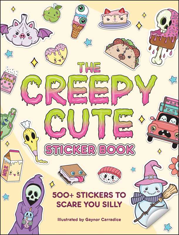 Creepy Cute Sticker Book