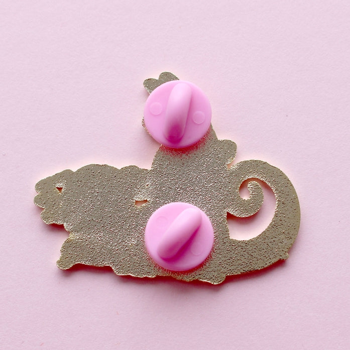 Crystal Ball Cat Enamel Pin – Halloween Collection