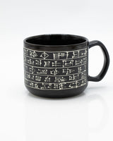 Cuneiform Hand Carved 15 oz Ceramic Mug