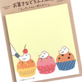 Cupcake Sticky Notes