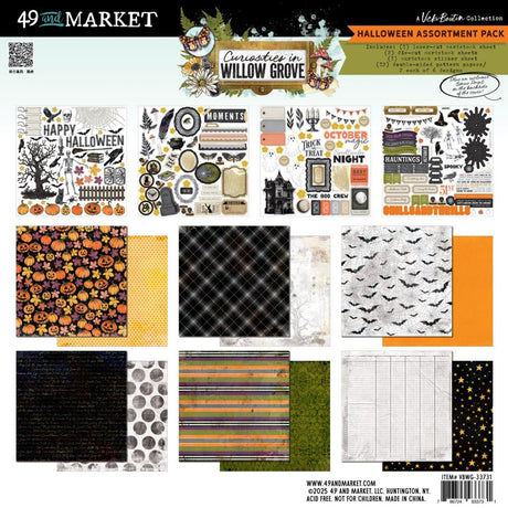 With a mix of classic Halloween motifs and whimsical designs, this add-on pack makes it simple to craft cards, scrapbook layouts, and other projects that are full of personality.