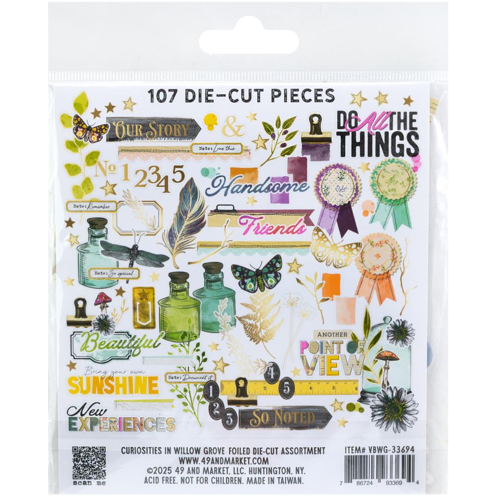 49 and Market Curiositites In Willow Grove Die-Cuts