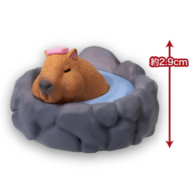 Blind box series of highly popular items! The figures capture animals during their bath time! The relaxing expressions of these animals are irresistibly cute!

Lineup (5 Variants):

Alligator
Toy Poodle
White Fox
Capybara
Bear