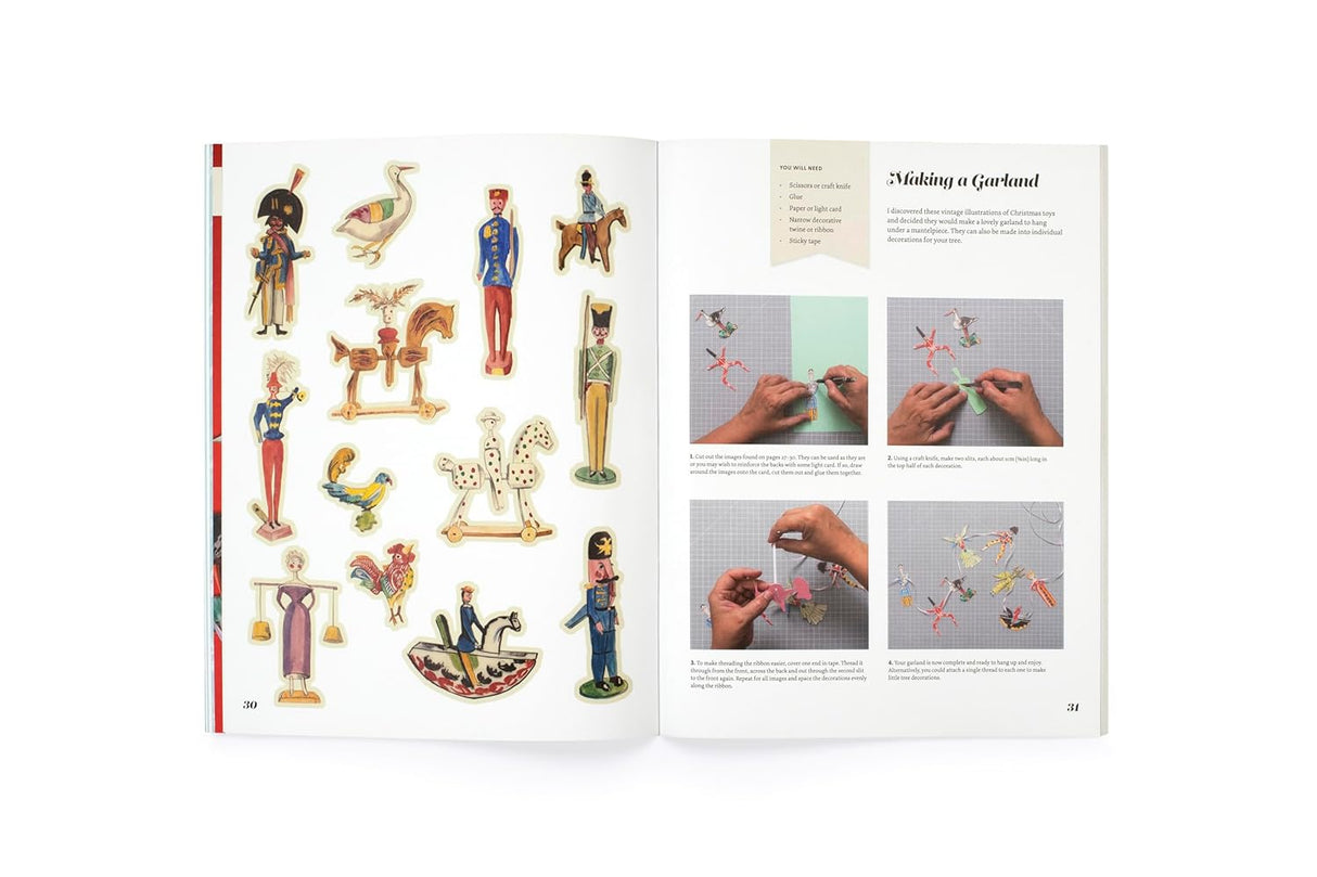 Cut Up This Book: Christmas Collage Kit