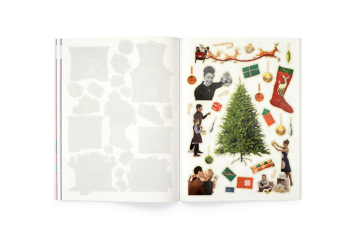Cut Up This Book: Christmas Collage Kit