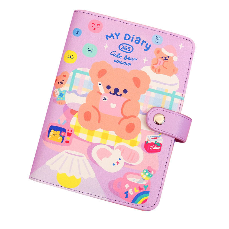 Cute Bear Planner A6 - Cozy Room