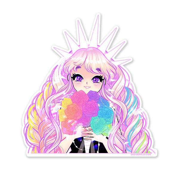 Cuties Pop Prism Happiness Sparkly Sticker