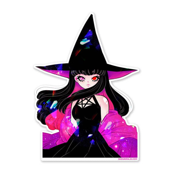 Cuties Ouija Witch Roses Sparkly Sticker