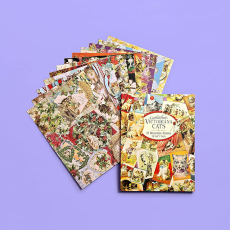 Cynthia Hart's Victoriana Cats Wrapping Papers & Tags