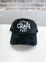 Little Craft Fest Black Trucker Hat