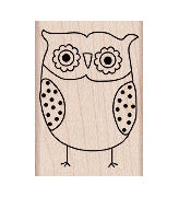 You're A Hoot Rubber Stamp