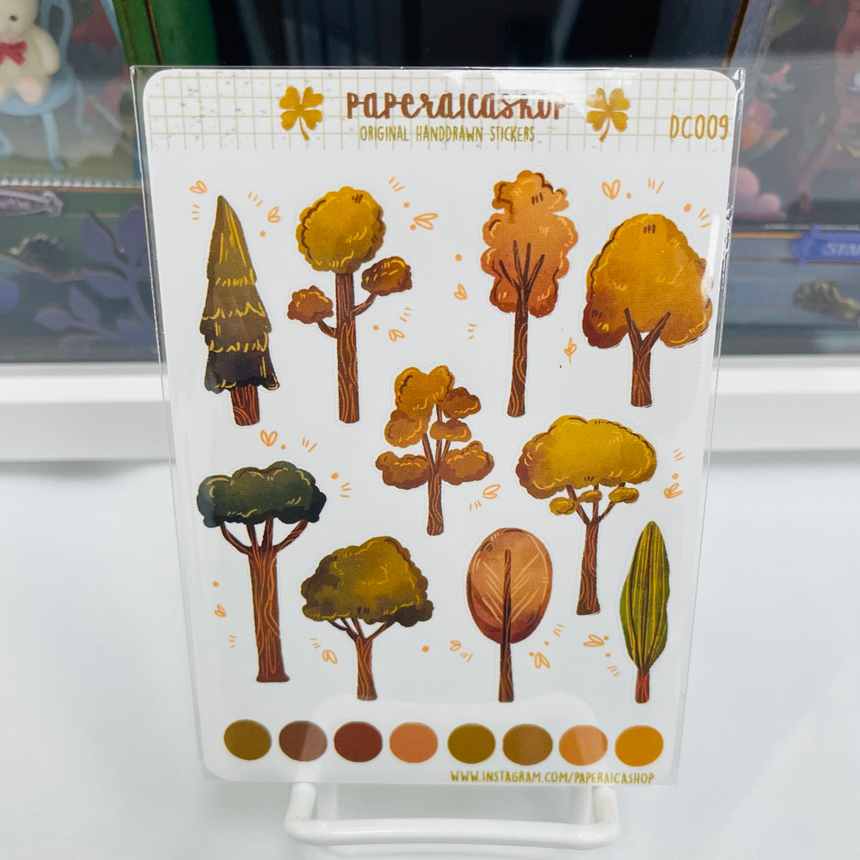 PaperaicaShop Trees Planner Sticker