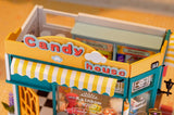 Rainbow Candy House DIY Miniature House Kit