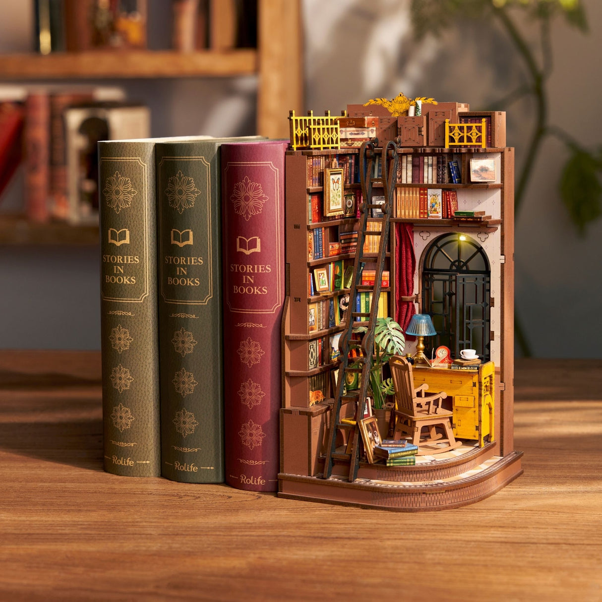 DIY Book Nook Kit: Silent Corner Study