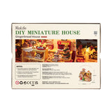 DIY Miniature House Kit: Gingerbread House