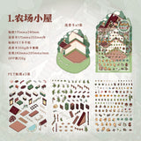 Unleash your creativity with these 3D scene stickers! Perfect for kids and adults, you can design your own eco home scene with 3 sets of sticker sheets!

1 piece of landscape paper
3 sticker sheets
7.2 in x 11.6 in