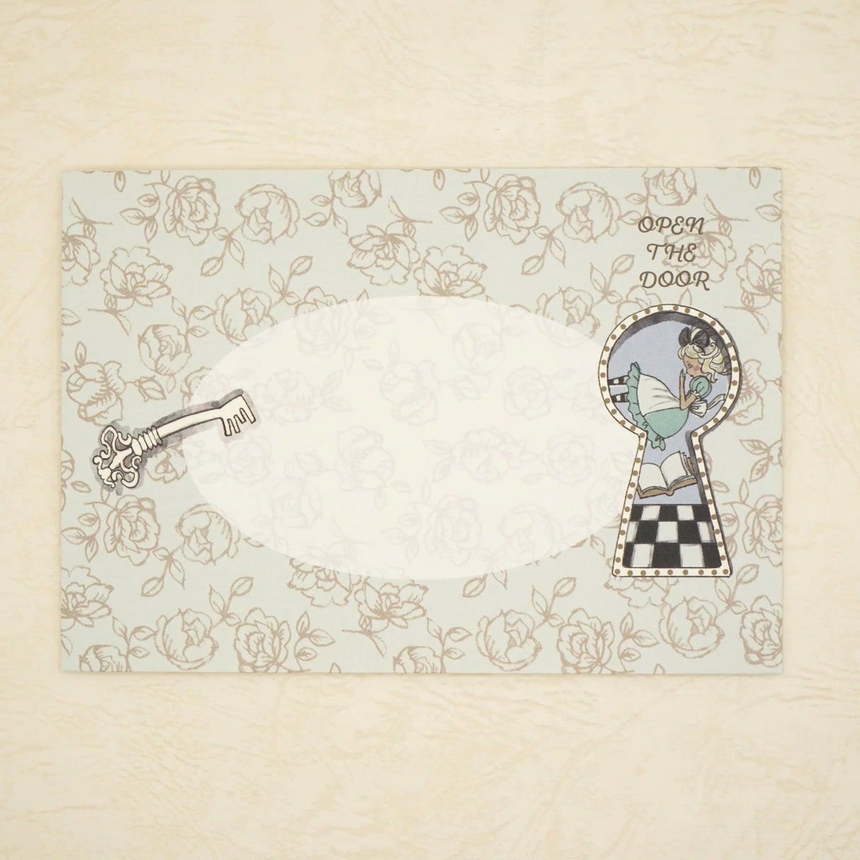 Shinzi Katoh Alice in Wonderland Letter Set - Open The Door