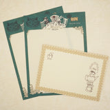 Shinzi Katoh Alice in Wonderland Letter Set - Mad Tea Party