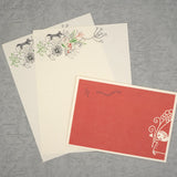 Shinzi Katoh Little Red Riding Hood Letter Set - Bouquet