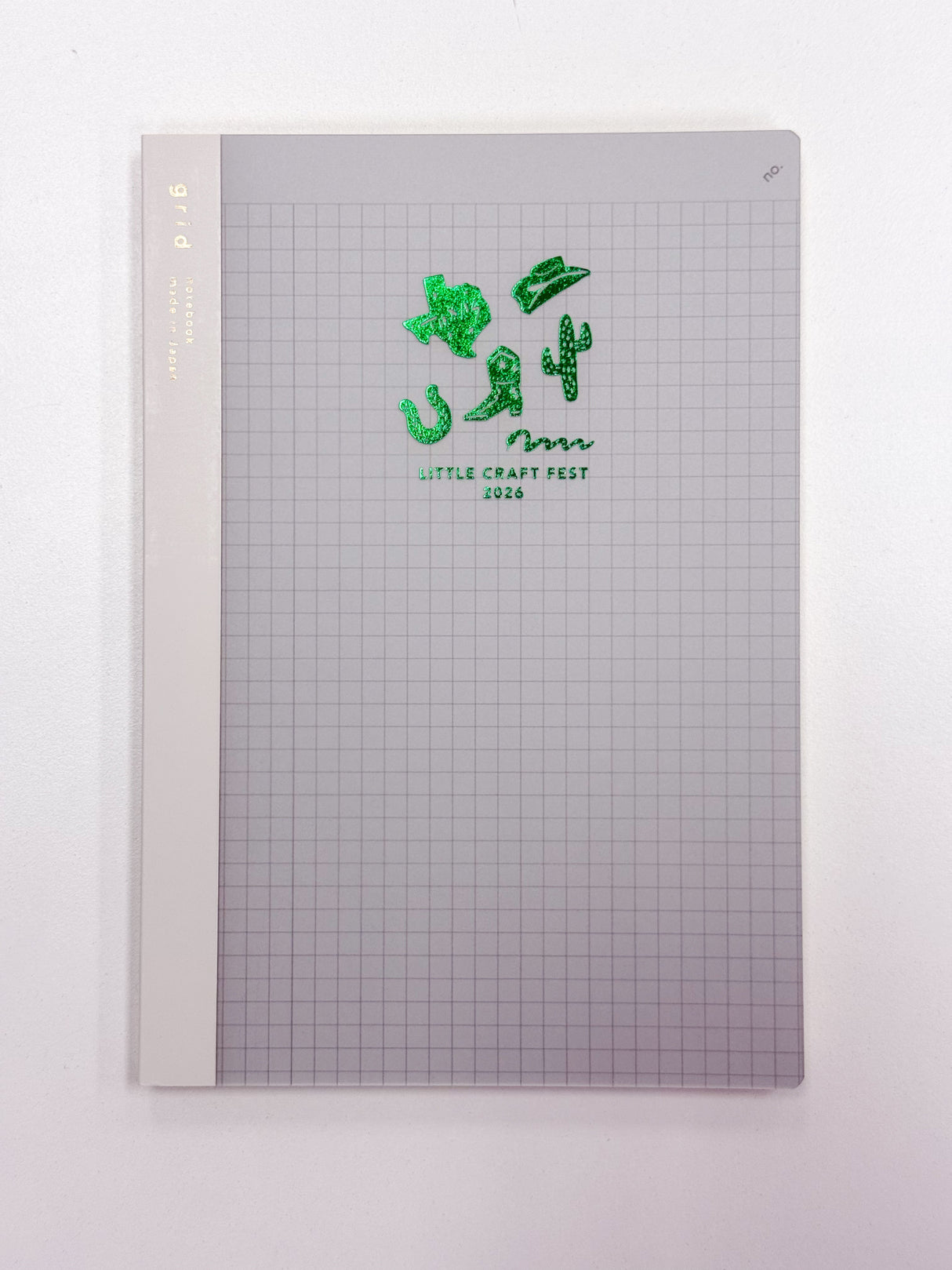Daigo Notebook A5 - Little Craft Fest 2026 Exclusive Clear Grid