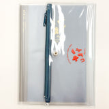 Daigo Notebook A5 - Little Craft Fest 2026 Exclusive Gold Pen Case Clear Cover Texas Cowboy Boots Cacti
