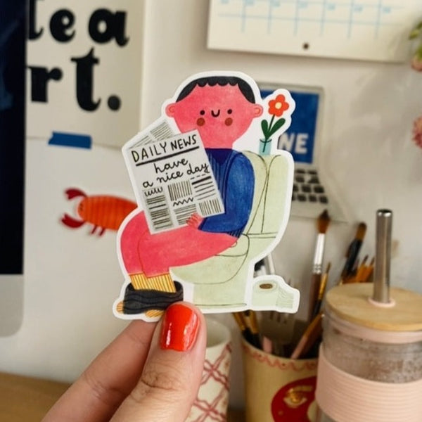 Daily Plus Sticker Daily News Sticker