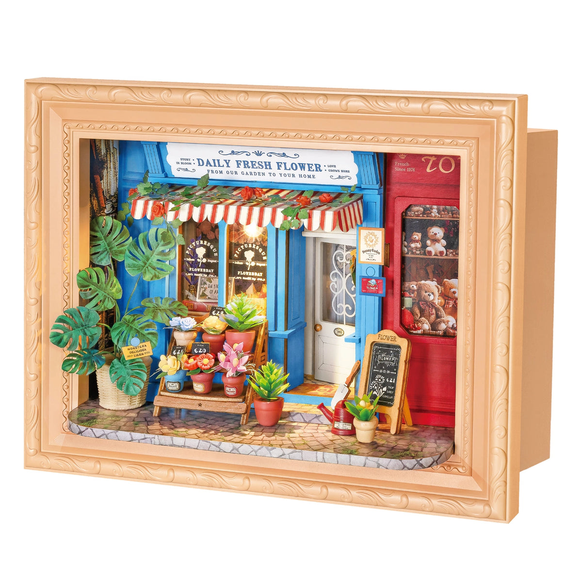 Daily Fresh Flower Miniature House DIY Kit – Little Craft Place