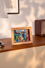 Daily Fresh Flower DIY miniature house

Assembly size: 218*82*168 mm
Package size: 287*217*108 mm
Pieces count: 183 pcs
Assembly time: 1.5 h
Item weight: 890 g
Age: 14+