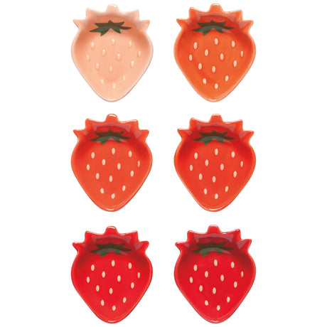 Danica Jubilee - Berry Sweet Shaped Pinch Bowls Set of 6

A pinch of sweetness and a sprinkle of spice is always at hand with these theme-shaped bowls. Perfect for condiments, dips and seasonings. Each set of 6 unique pinch bowls comes in a giftable full-colour box.