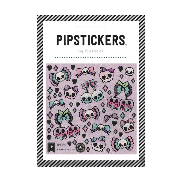 Cute enough to die for! Dead Cute PipStickers mix tiny skulls, bows, bats, ghosts, and creepy-cute details in pink, purple, mint, and black. Equal parts sweet and spooky, they’re perfect for Halloween planners, notebooks, happy mail, and adding a little goth-cute energy wherever you stick ’em.