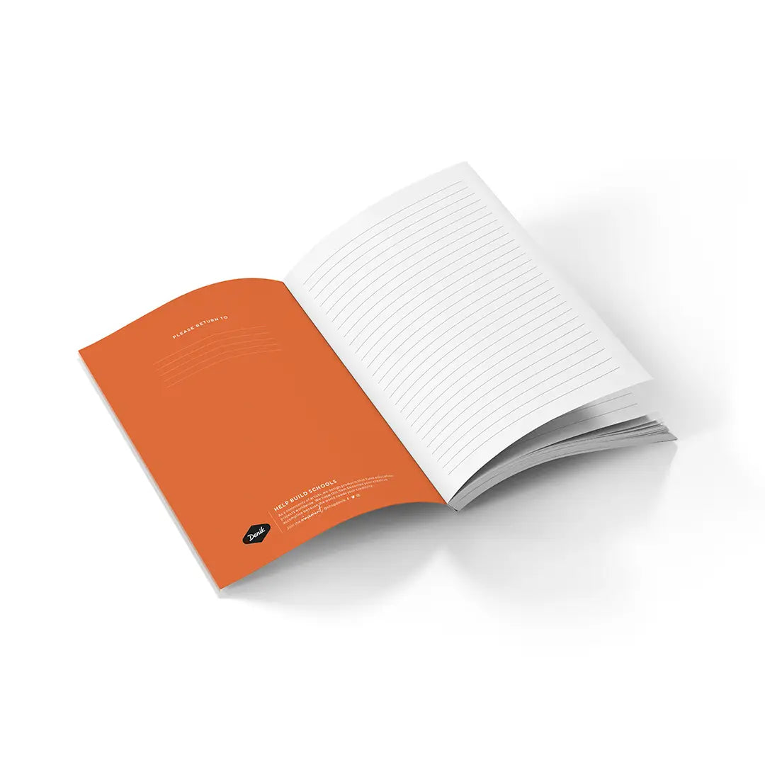 Deco Letters Brain Dump Classic Layflat Notebook

A notebook dedicated to being a landing place for all the things floating through your brain making for a great gift or addition to your collection of journals.

Lay-flat journal notebook
144 lined pages
Size: 5.25" x 8.25"
Soft-touch velvety cover
Ideal for bullet journaling, sketching, and note-taking
Premium quality notebook
